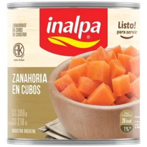 Zanahorias en cubos INALPA x 300g