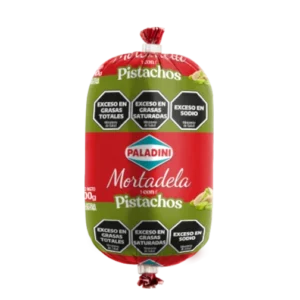 Mortadela c/pistachio PALADINI mini x 300g