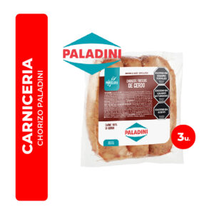 Chorizo fresco PALADINI x 3un x 360g