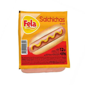 Salchichas Franfurd FELA Plus x 12u