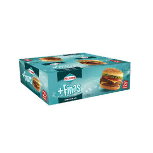Hamb. Cerdo FUNBURGUER Azul x 2u