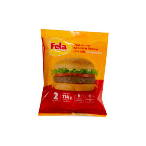 Hamburguesa FELA x 2un.
