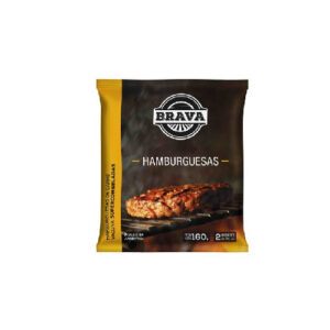 Hamburguesa carne BRAVA 2u x 80g