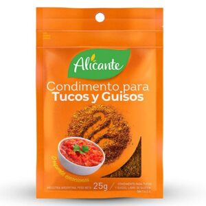 Condimento p/ Tuco y Guiso ALICANTE x 25g