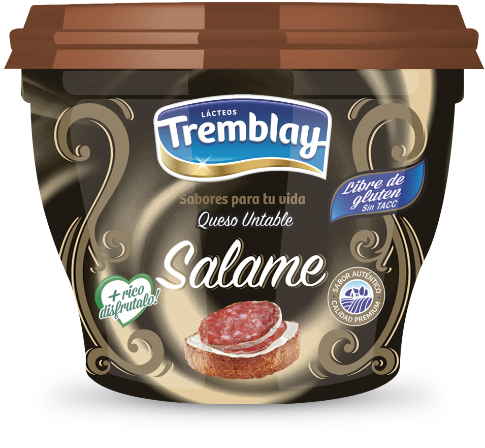 Queso untable TREMBLAY clasico x 190gr
