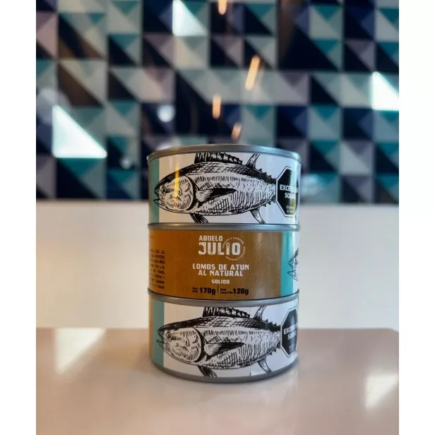 Lomo de Atun Natural ABUELO JULIO x 170g