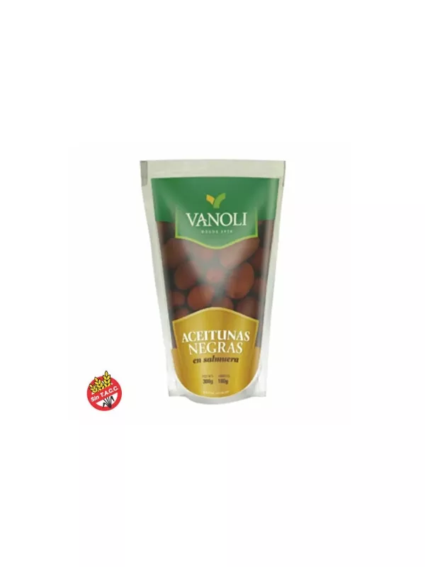 Aceitunas Negras VANOLI Doy pack x 300g